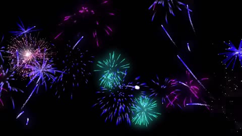 Animated Fireworks