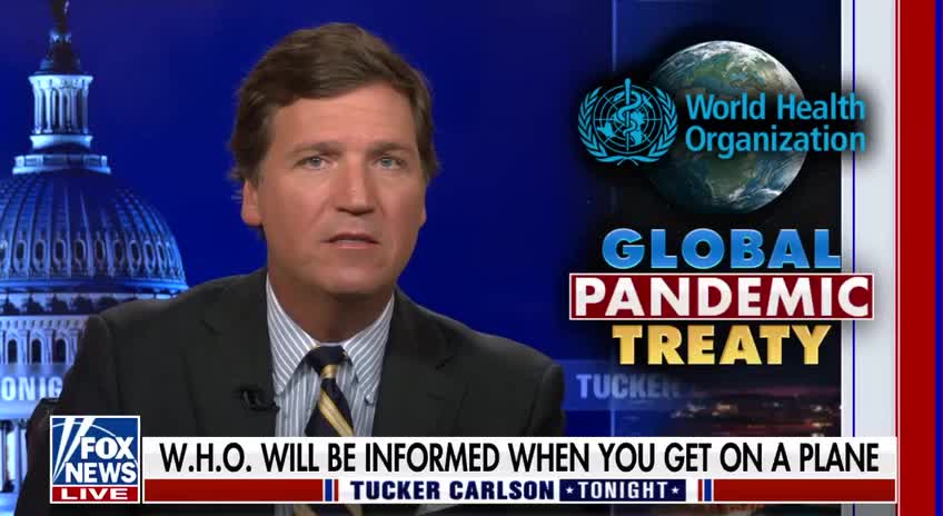 Tucker Speaks and explains the WHO treaty