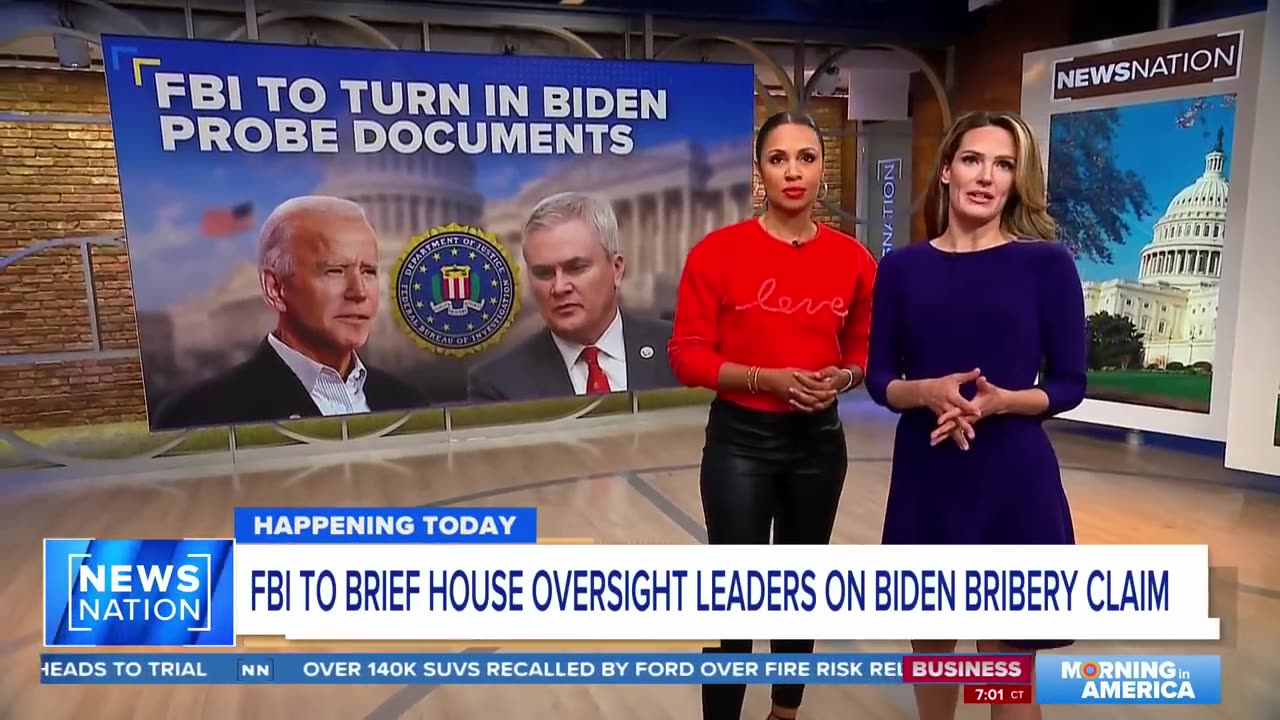 FBI to show GOP chairman purported Biden document | Morning in America