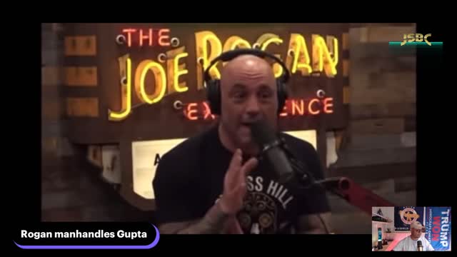 Joe Rogan confronts Sanjay Gupta about CNN's lies