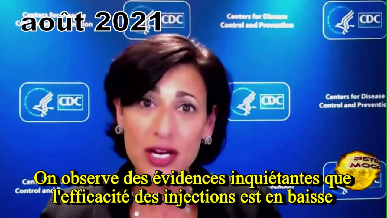 Vaccins COVID selon Rochelle Walensky Directrice du CDC : avant et après