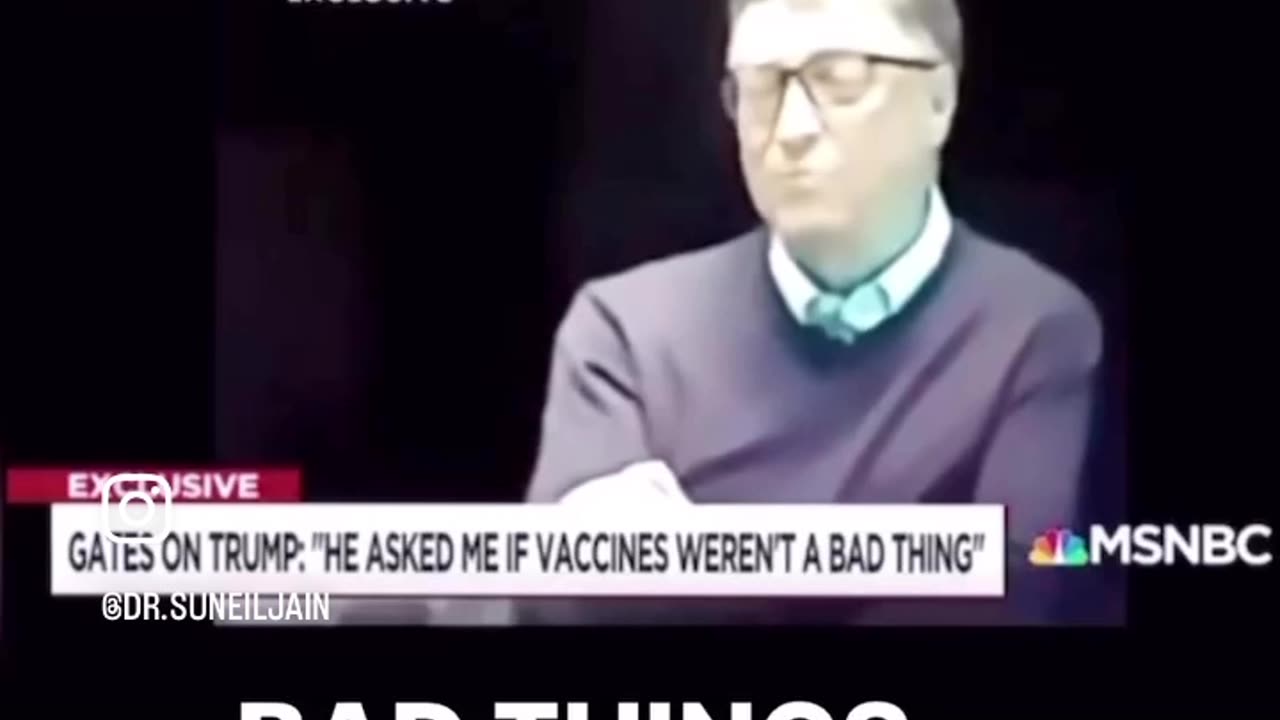 Investigate Vaccines …“That’d be a bad thing don’t do it”