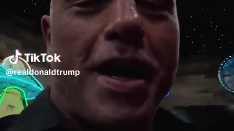 Rogan and President Trump.