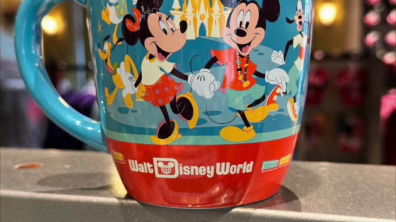 Walt Disney Work Mickey Mouse and Friends Play in the Park Ceramic Mug #shorts