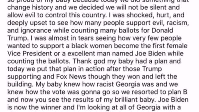 Ruby Freeman Georgia 2020 CONFESSION INSTAGRAM