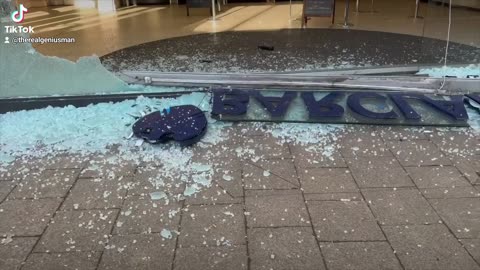 Barclays Bank in Croydon Targeted in Vandalism Attack_Full-HD