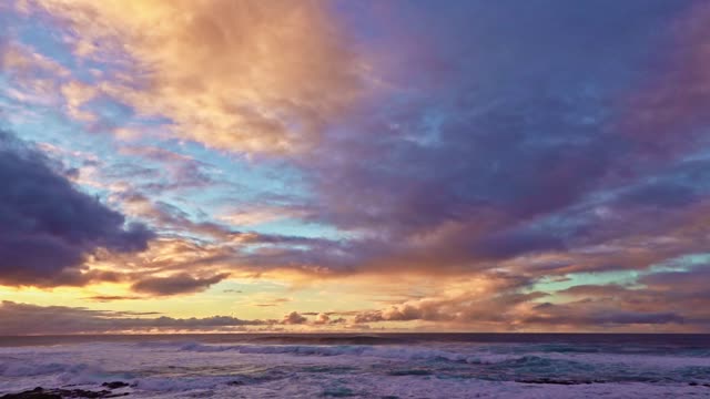 Amazing Colorfull Clouds View