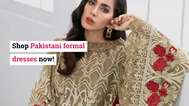 Pakistani Formal Dresses