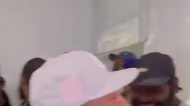 He was talking gangster till we found where he work