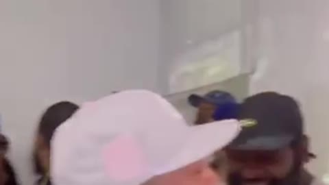 He was talking gangster till we found where he work