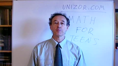 UNIZOR.COM - Intro to Math 4 Teens course