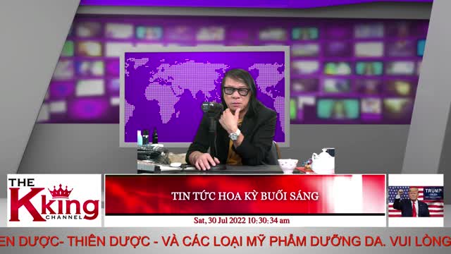 TIN TỨC HOA KỲ BUỔI SÁNG - 07/30/2022 - The KING Channel