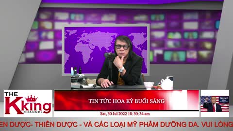 TIN TỨC HOA KỲ BUỔI SÁNG - 07/30/2022 - The KING Channel