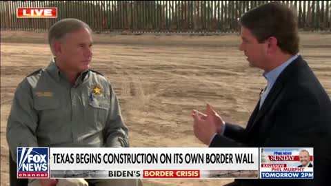 Bongino Report- Texas is Building a Wall Because Biden Won't