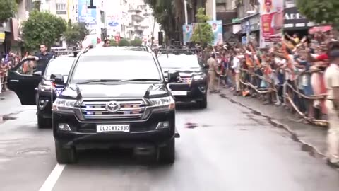 Pm modi /road show in pune