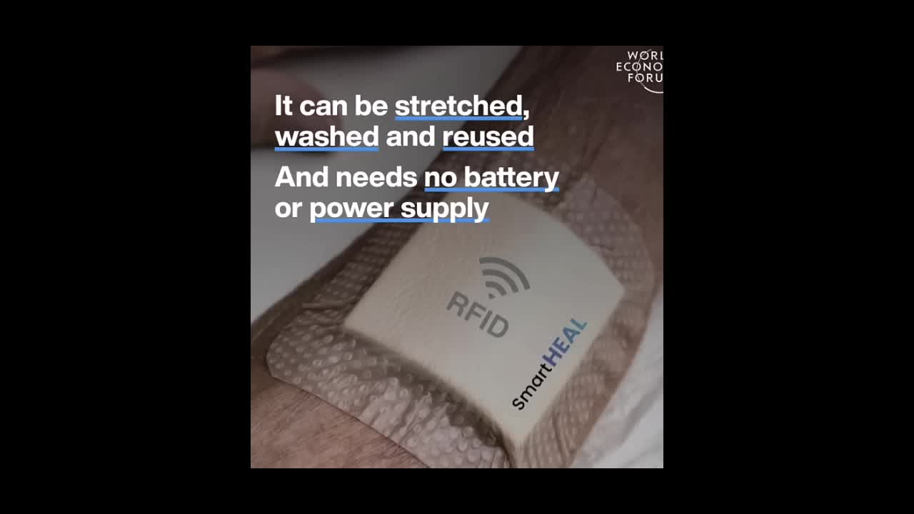 END TIMES! LOOK WHO IS PROMOTING AN RFID BANDAGE TO WEAR TO TRACK HEALING!