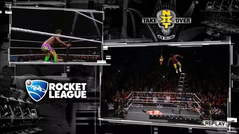 NXT TakeOver New Orleans - Velveteen Dream & Ladders