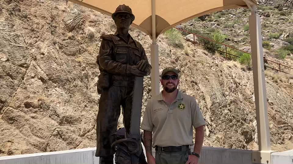 PARK RANGER SPEAKS ON SPIRITUAL FITNESS