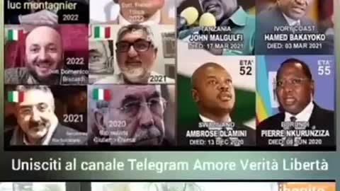 Tutti i morti. Caduti sul campo 🙏