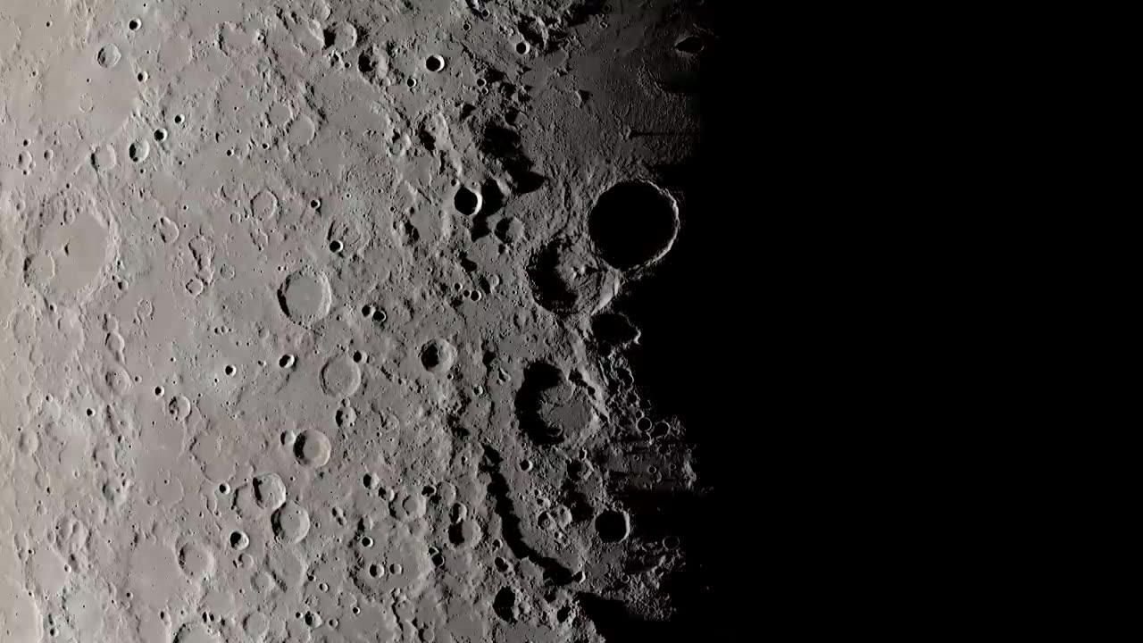 Clair de Lune 4K Version - Moon Images from NASA's Lunar Reconnaissance Orbiter