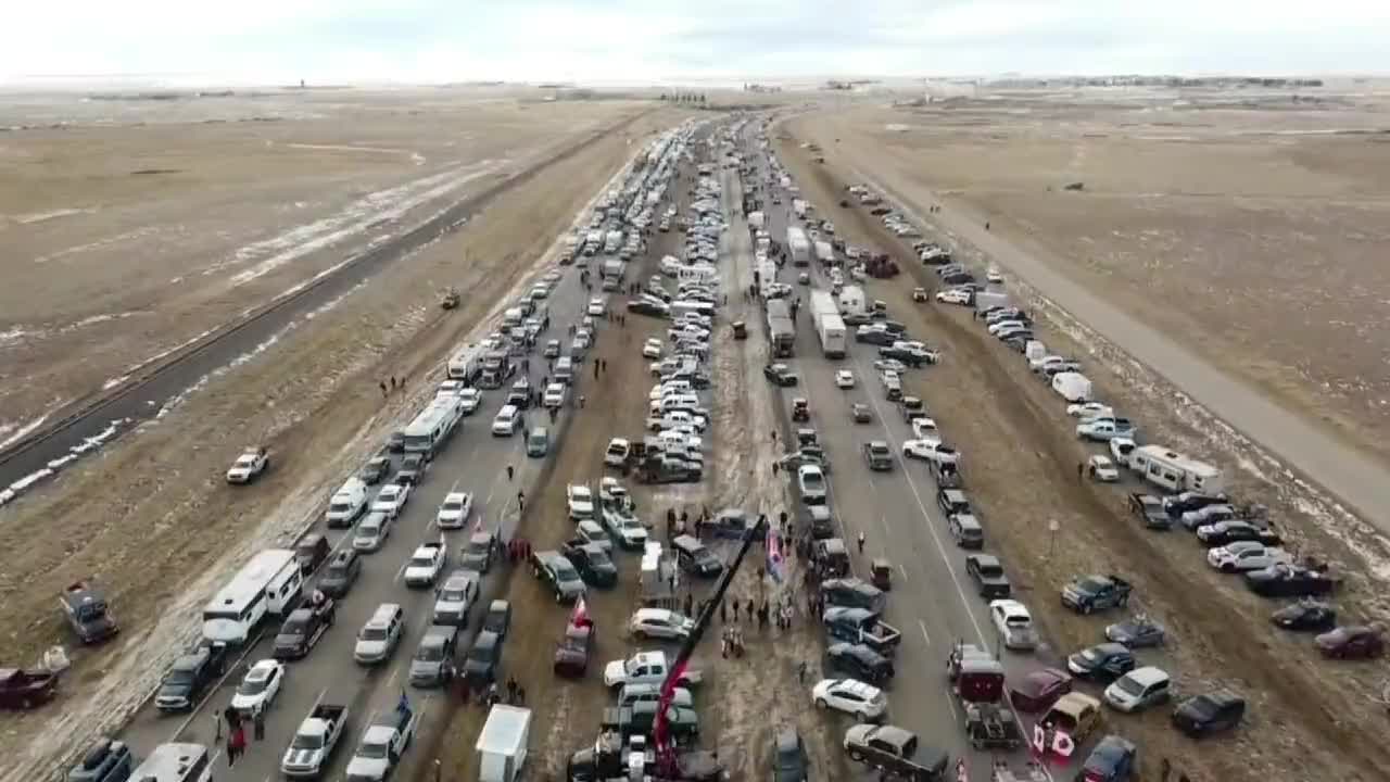 Truckers, farmers and cowboys have been blocking the US - Canada border for nine days. An epochal protest for freedom. They wrote history