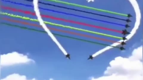 Flying show