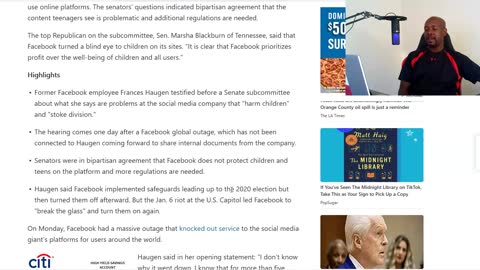 Fed's attempt to takeover facebook. Welcome to Nazi America