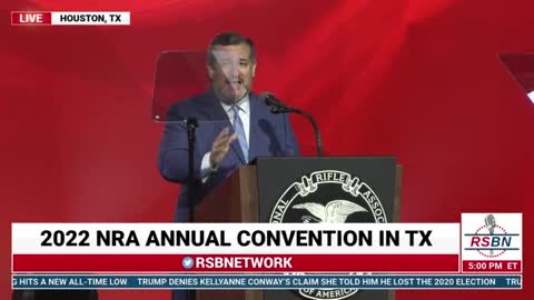 TX Senator Ted Cruz Speaks at 2022 NRA National Convention in Houston, TX