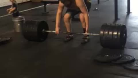 My boy Zach hitting 455 lbs deadlift