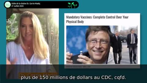 Dr. Carrie Madej : Vaccins ADN, fausses données et mensonges mondiaux