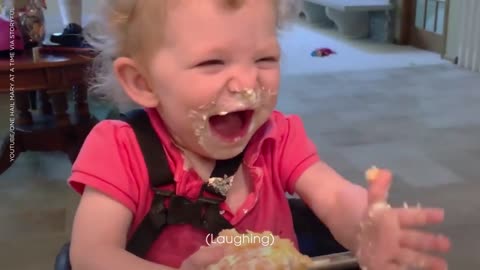 Baby funny video laugh ..🤗🤗🤗