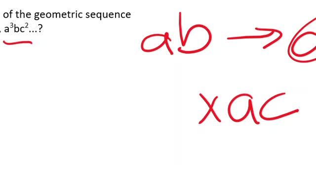 Geometric Sequence