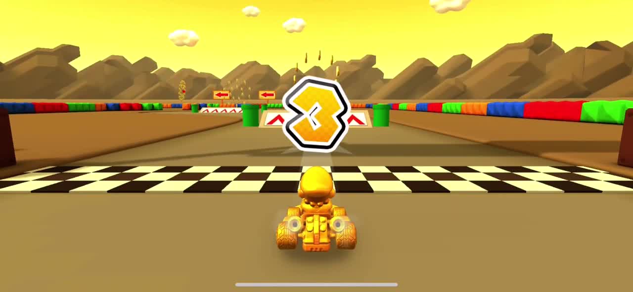 Mario Kart Tour - Coin Rush Gameplay (Peach vs. Daisy Tour)