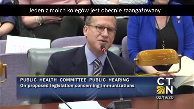 Zeznanie dr Palevsky wpływ szczepionek na dzieci (19.02.2020)