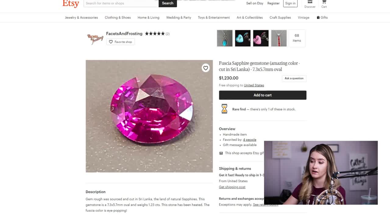 Selling Gemstones and Jewelry on Etsy - Shop Critique