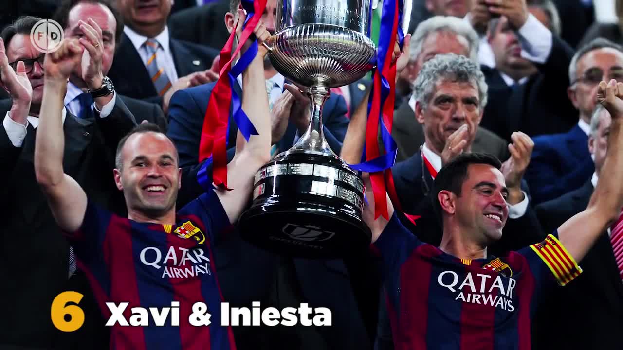 Top 10 Football Bromances | Götze, Özil & Iniesta!