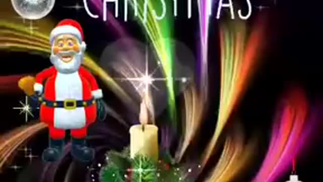 Happy Christmas to you and family with Jingle Bells music