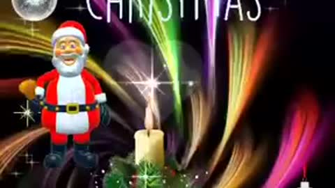 Happy Christmas to you and family with Jingle Bells music