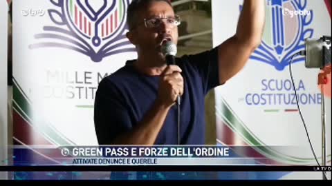 19.08.21 - BYOBLU: "Il 40% delle FF.OO. non vuole prendere la puntura"