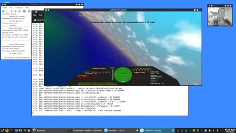 Downloading and installing a Linux Air Combat AppImage Part 2