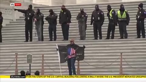 2021, Woman shot dead' after pro-Trump mob storms US Capitol