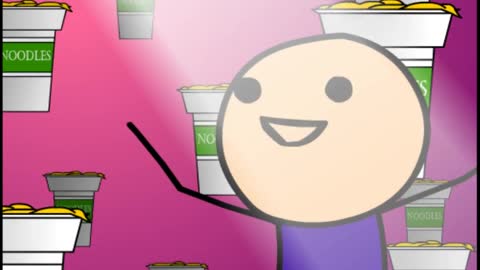 I Love Noodles - Classic Cyanide & Happiness Shorts