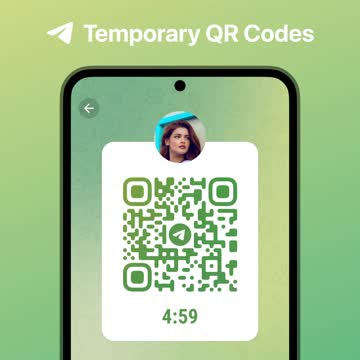 Códigos QR Temporários no Telegram
