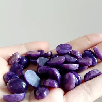 10mm*14mm Charoite smooth beads Gemstone Stones for Jewelry Making high quality Genuine Gemstone