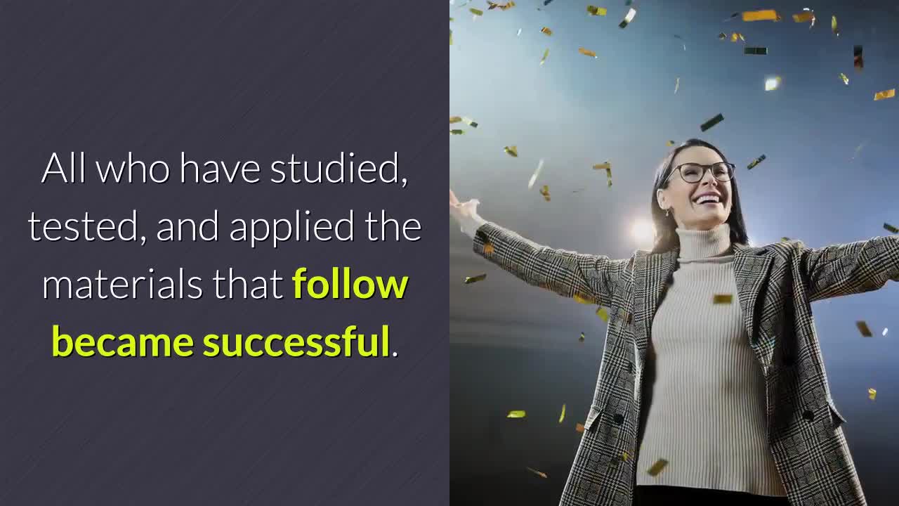 Science of Success - Overview - 01c