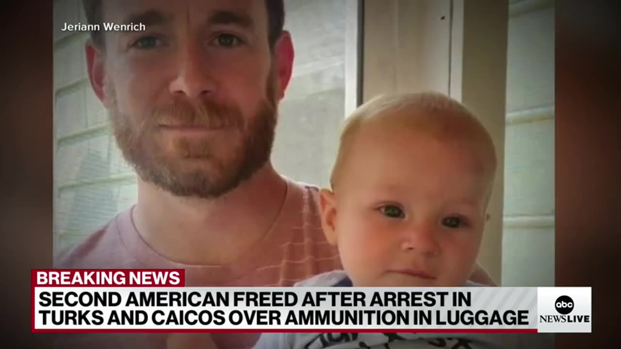 2nd American freed after arrest in Turks and Caicos over ammunition in luggage ABC News