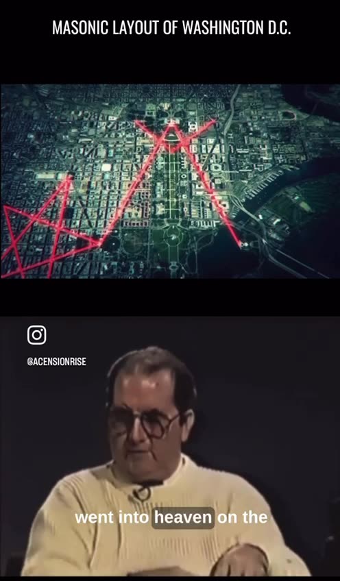 Masonic Layout of Washington DC