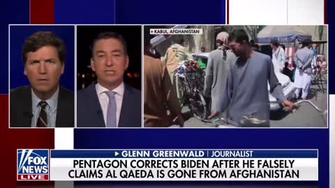 Glenn Greenwald Talks to Tucker About Anger Over Afghanistan and Biden's Cognitive Decline