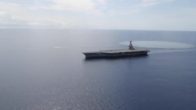 Full Ship Shock Trials Aboard USS Gerald R. Ford