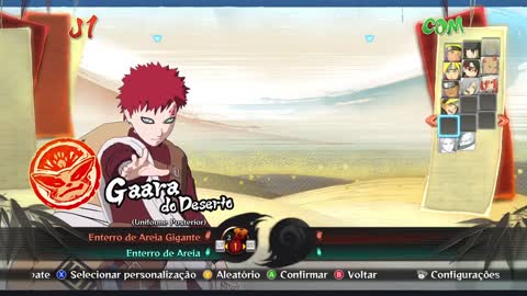 GAARA VS KIMIMARO - NARUTO STORM 4